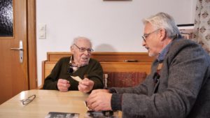 Franz Bauer mit Wolfgang Film