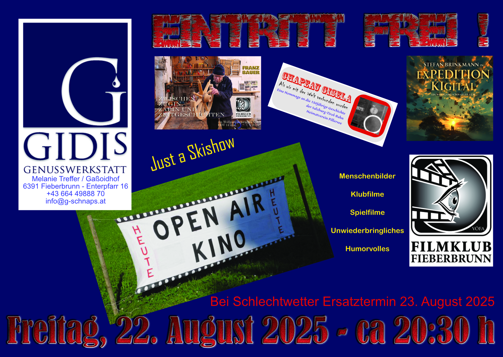 2025 Open Air Postkarte 2025 Open Air Postkarte